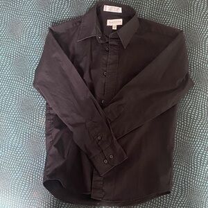 Van Heusen Men's Dark Dress Shirt